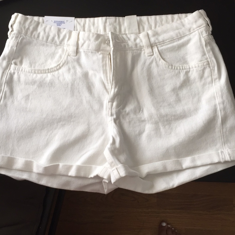 White Shorts